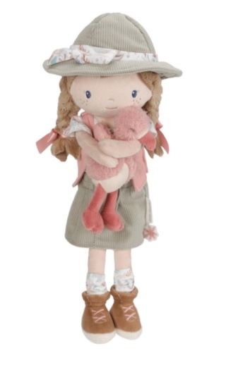 Laleczka materiałowa Little Dutch Rosa Safari Friends