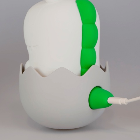 Lampka nocna Eggy's Mystery Lights EGGY DIGGY DINO w kształcie Dinozaura - ładowanie