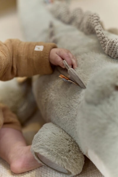 Krokodyl aktywizujący Little Dutch Safari Friends - sensoryczne metki