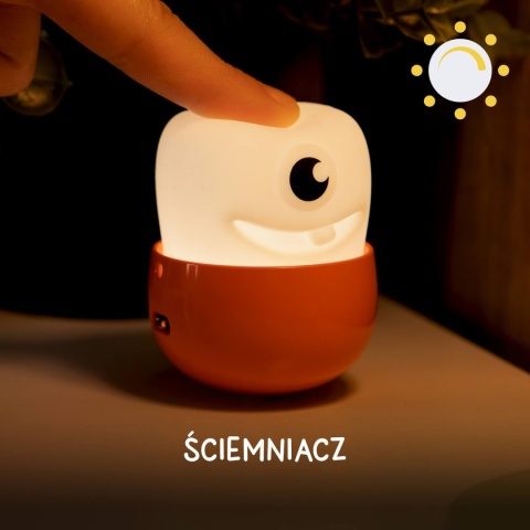 Mini lampki niespodzianki potowry Eggy's Mystery Lights Monsters