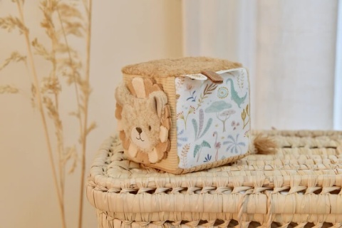 Miękkie kostki aktywizujące Little Dutch Safari Friends - lew