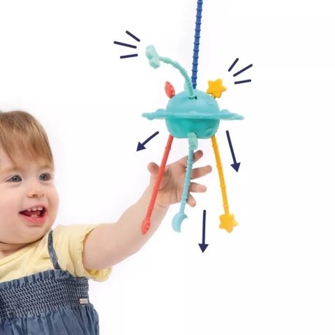 Manipulacyjna zabawka sensoryczna Zippy LUDI - przeciąganie