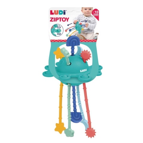 Manipulacyjna zabawka sensoryczna Zippy LUDI - opakowanie