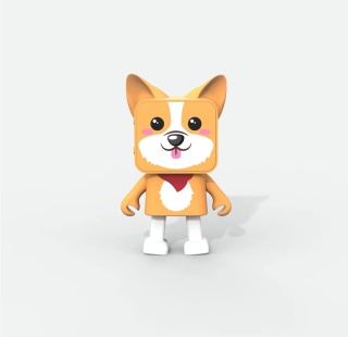Tańczący głośnik Bluetooth piesek corgi Mob