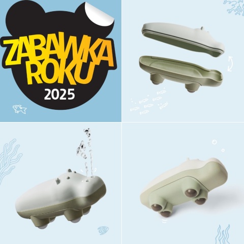 Zabawka do kąpieli OPPI FLOT hipopotam Kaba - zabawka roku