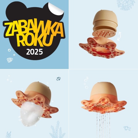 Zabawka do kąpieli OPPI FLOT ośmiorniczka Tako - zabawka roku