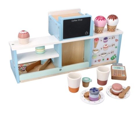 Kawiarnia z ekspresem Adam Toys Lodziarnia - tył
