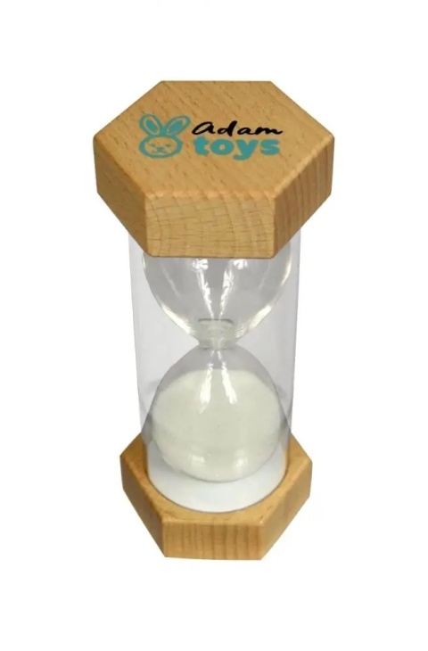 Klepsydra 3 minuty Adam Toys zegar piaskowy - góra