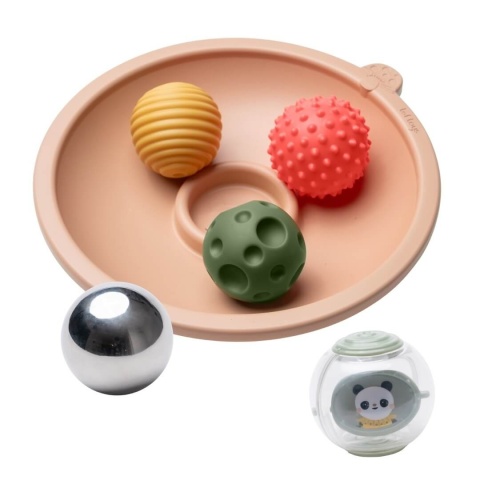 Interaktywna tacka do zabawy na brzuszku Taf Toys  - struktura