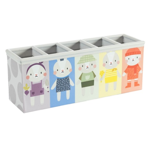 Zabawka edukacyjna z klipsami Taf Toys Królicza zabawa  - kolory króliczków