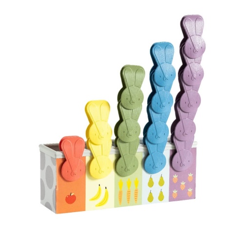 Zabawka edukacyjna z klipsami Taf Toys Królicza zabawa  - przypinanie