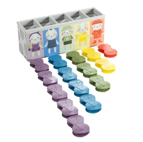 Zabawka edukacyjna z klipsami Taf Toys Królicza zabawa - liczenie