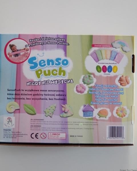 Senso Puch ultra delikatna masa sensoryczna Dzieci Tu i Teraz