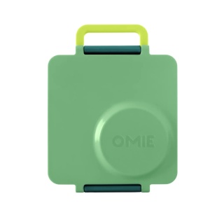 Zielony lunch box z termosem OMIE OMIEBOX Meadow