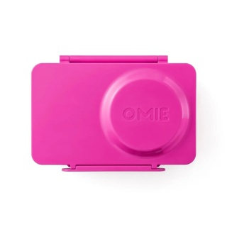 Różowy lunch box z termosem OMIE OMIEBOX UP Pop Pink