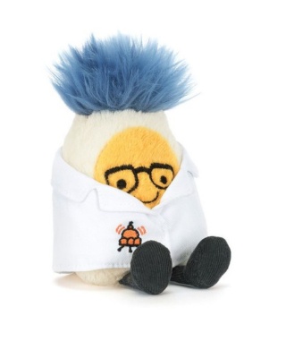 Pluszak Jajko Naukowiec Jellycat