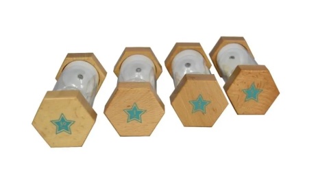 Klepsydra 1 minuta Adam Toys zegar piaskowy - góra