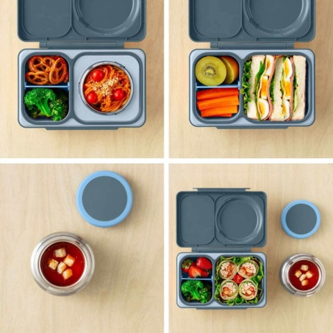Szary lunch box z termosem OMIE OMIEBOX UP Graphite - umieszczenie