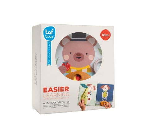 Książeczka edukacyjna przeciwieństwa Taf Toys Fantasy Busy Book - opakowanie