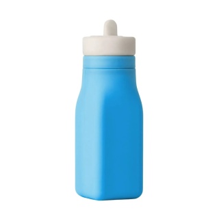 Silikonowy bidon OMIE OMIEBOTTLE niebieski