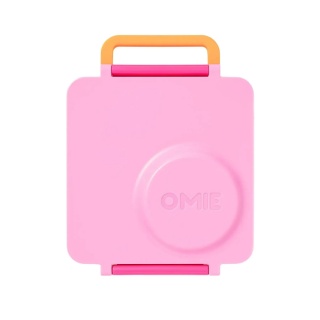 Różowy lunch box z termosem OMIE OMIEBOX Pixie Pink