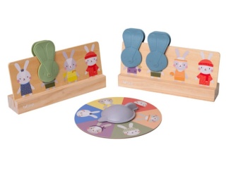 Moje Pierwsze Bingo Królik Taf Toys Edukacyjna Gra dla Dzieci