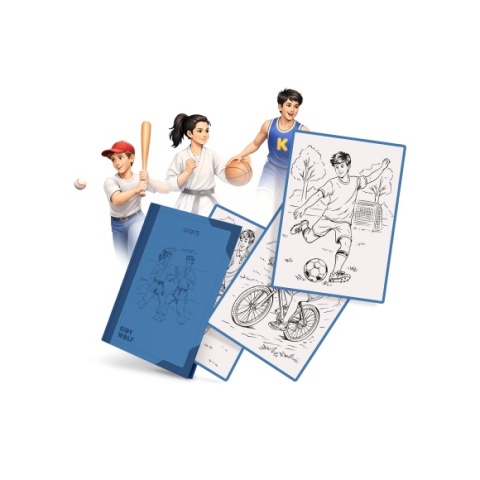 Wkład uzupełniający do tabletu Kidywolf K-Draw PAD8 sport