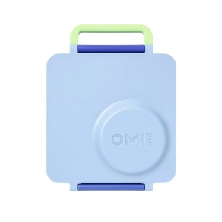 Jasnoniebieski lunch box z termosem OMIE OMIEBOX Sea Blue