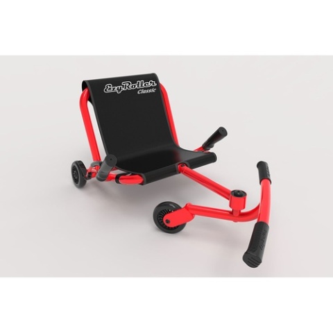 Czerwony pojazd gokart napędzany nogami EzyRoller