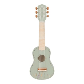 Drewniana gitara zielona Little Dutch Safari Friends