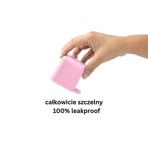 Szczelne pojemniczki do lunch boxa OMIE OmieDip Pink / Purple różowy i fioletowy - szczelność