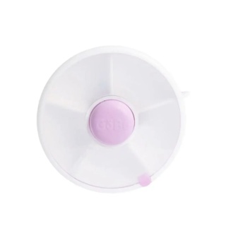 Fioletowy pojemnik na przekąski GoBe Snack Spinner Taro Purple