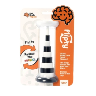 Obracanka tęczowo-kontrastowa Fat Brain Toys Co Flipty