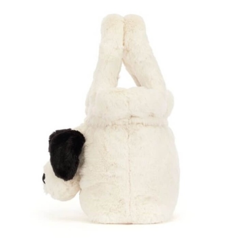 Pluszowa torebka piesek łaciaty Jellycat - bok