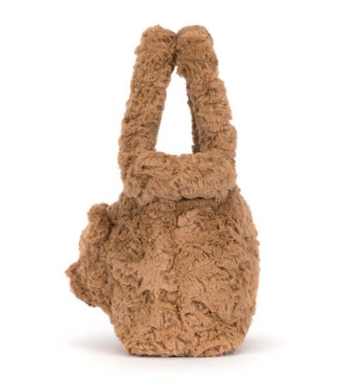 Pluszowa torebka Jellycat miś Bartłomiej - bok