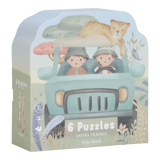 Puzzle XL Little Dutch Safari Friends