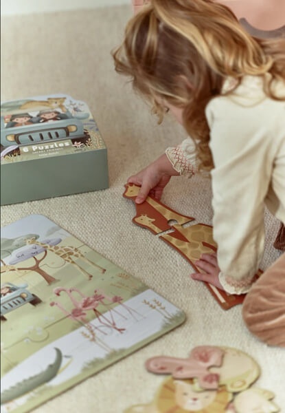 Puzzle XL Little Dutch Safari Friends