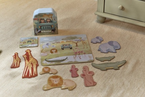 Puzzle XL Little Dutch Safari Friends