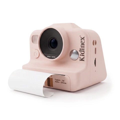 Różowy aparat natychmiastowy dla dzieci KidLupe KidSnap pink - prawa strona