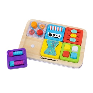 Sensoryczny kwadrat PlayTab Fat Brain Toys Co wałeczki