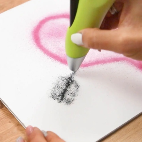 Elektroniczny długopis do malowania Jolly AirBrush Fun - jak rysować