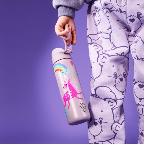 Butelka termiczna w jednorożce ION8 Unicorns 500 ml   - uchwyt