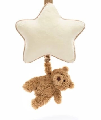 Pozytywka Jellycat miś Bartłomiej z gwiazdką