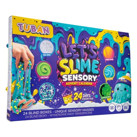 Kalendarz adwentowy Let's Slime Tuban