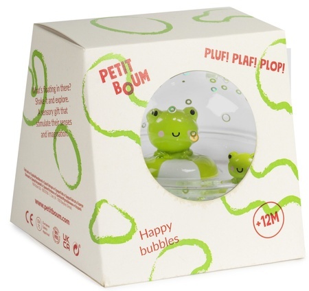 Kula sensoryczna Żaba Petit Boum Happy Bubbles