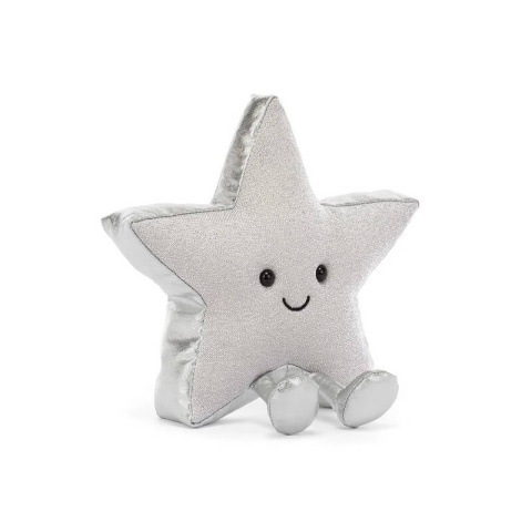 Maskotka srebrna gwiazdka Jellycat - bok
