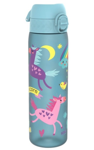 Niebieska butelka w jednorożce ION8 500ml Unicorns Alaskan Blue