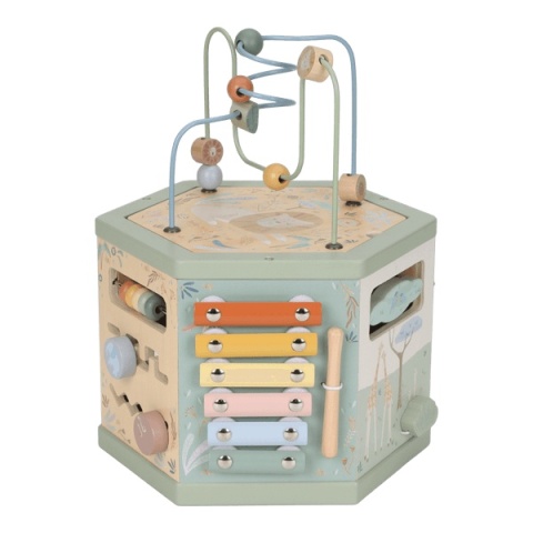 Sześciokąt edukacyjny Little Dutch Safari Friends - instrument