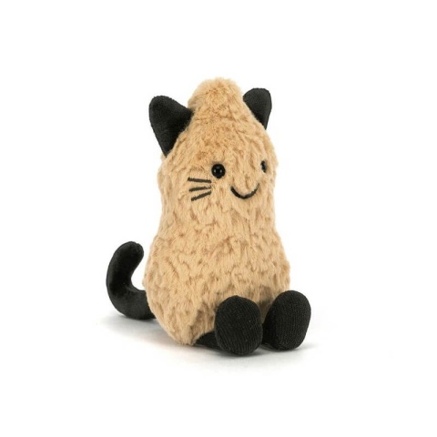 Pluszak fistaszek kot Jellycat - przód