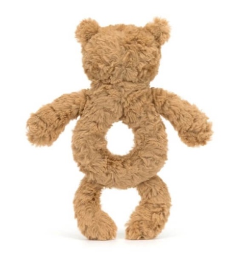 Grzechotka Jellycat miś Bartłomiej  - tył